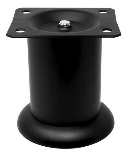 Pata Negro Mate Mueble Sofa Sillón 50 X 80mm 2 Piezas