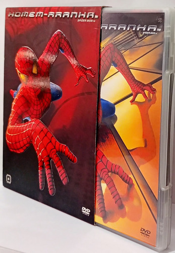Dvd Duplo Homem Aranha 2002- Novos-originais