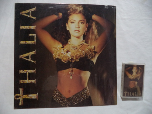 Thalia Lp Y Cassette Tape Mexicanos De Coleccion 