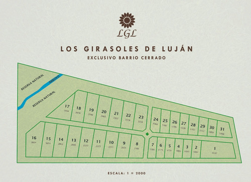 Imperdible Lote De 2.300 M2 En Los Girasoles De Luján Barrio Cerrado