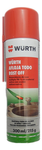 Wurth Aflojatado Rost Off Desoxidante 300ml 