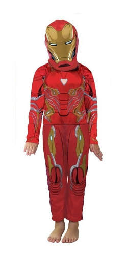 Disfraz Ironman Traje Super Heroe Avenger Original Eco