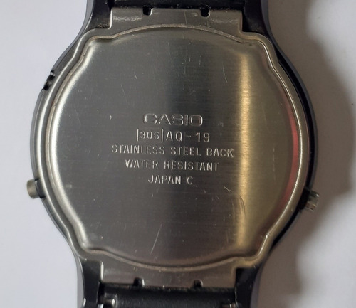 Casio Aq 19 - Modulo 306 Ana Digi - Original Japan Anos 80
