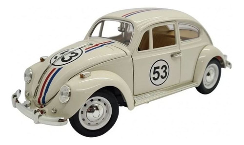 9801cw Fusca Herbie 53 / 1:18  Miniatura Vw