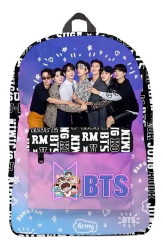 Mochila Bts Integrantes Army K pop Backpack Cuotas sin inter s