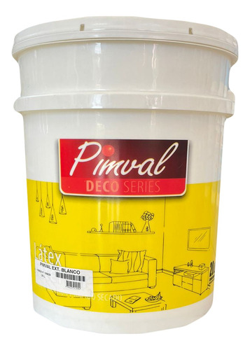 Latex Pimval Interior Blanco Economico X20l-pintushop 