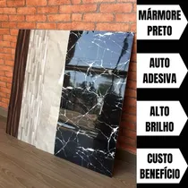 Comprar Placas Adesivas 3d Mármore De Parede Kit Cu002F 10un Cor Mármore Cor Mármore Preto