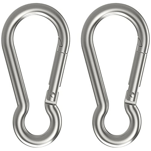 Gancho De Resorte De 4 Pulgadas De Acero Inoxidable 304 De C
