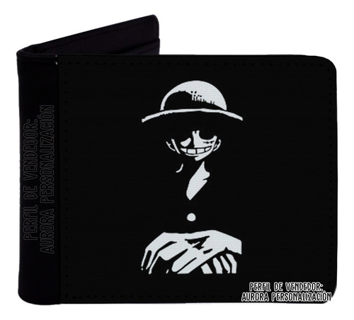 Billetera Cartera Cuero Sintético One Piece Anime 10