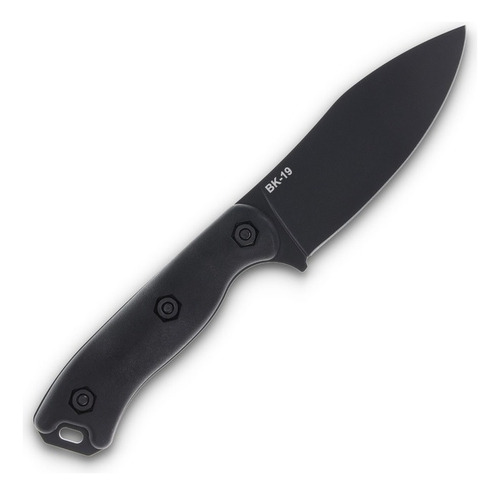 Faca Ka-bar Bk19 Nessmuk Black Handles 1095 Cro-van