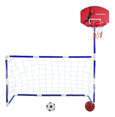 Set Deportivo Para Niños De Baloncesto Y Fútbol Central 2 En