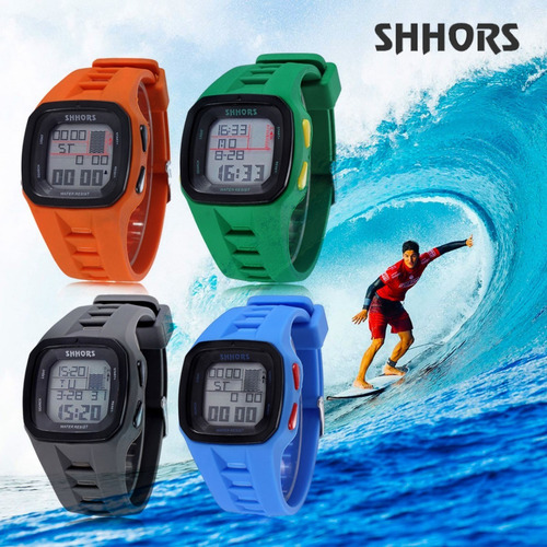 Relógio Digital Masculino Surf Natação Corrida - Shhors Ots