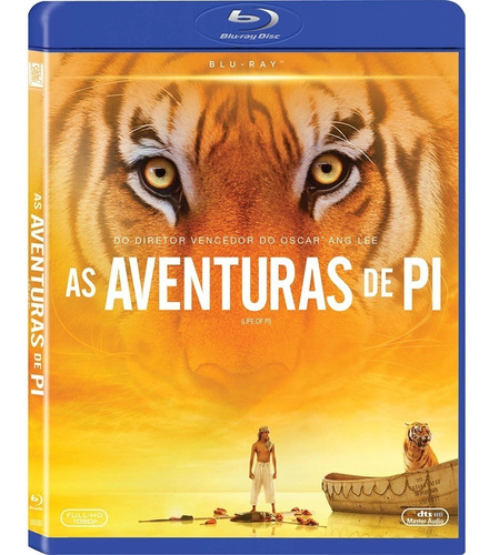 Blu-ray As Aventuras De Pi