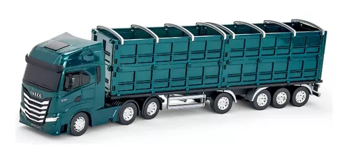 Miniatura Caminhao Iveco Graneleiro Escala 1/30 - Usual em