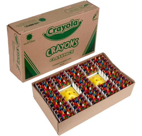 Crayola Crayon Classpack (832 Unidades), Suministros Escolar
