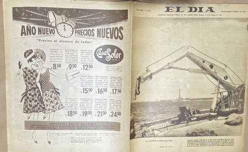 Vintage El Día 1512 Café De La Más Viejo Unión 1962 Ex02