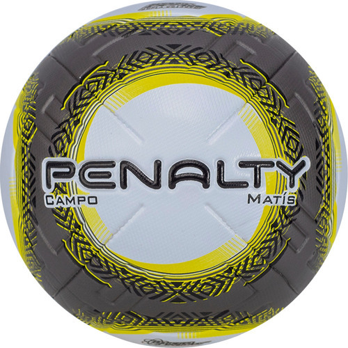 Bola Campo Penalty Matis Xxii Branco/chumbo/amarelo