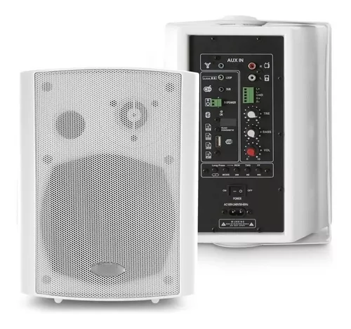 Parlantes Exterior Interior Pyle 400 Watts Blancos Pyle