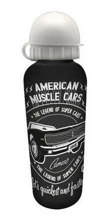 Squeeze Gm American Muscle Car 500 Ml Preto Em Alumínio