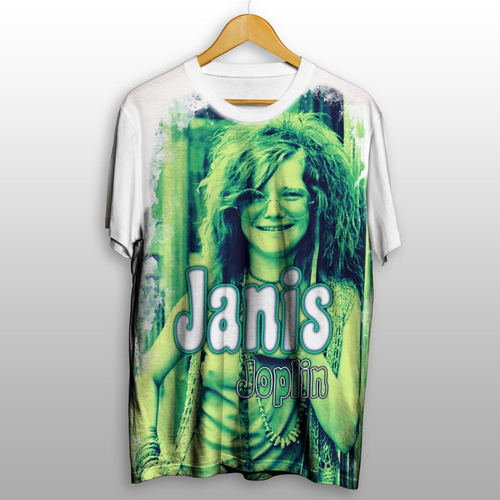 Camisetas Banda De Rock Janis Joplin I