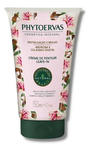 Creme P/pentear Leave-in Revitalização E Brilho Phytoervas