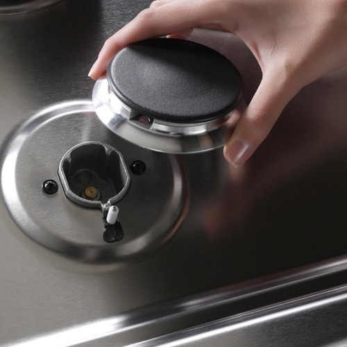 Imagen 5 de 7 de Cocina Indurama Córdova Spazio 3 Gris 4 Quemadores