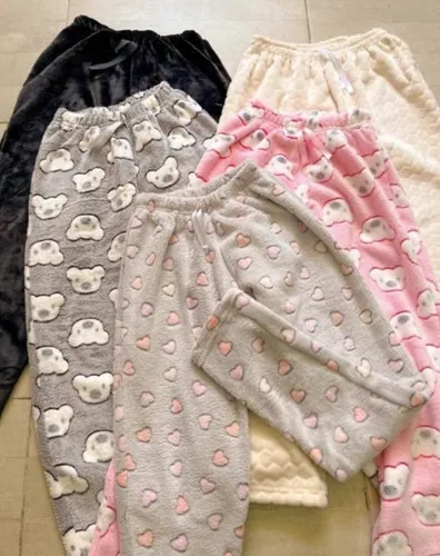 Pantalon Pijama Mujer Peluche, Polar Soft Diseños Exclusivos