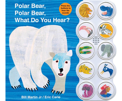 Oso Polar, Oso Polar ¿qué Escuchas? Libro Sonoro (brown Bear