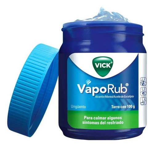Vick Vaporub Ungüento Anticongestivo Resfriado 50gr Pack X2