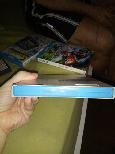 Super Smash Bros Wii U Midia Fisica Edição Nacional Com Luva