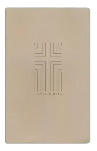 Biblia Nbla Letra Grande, Tapa Flexible Beige