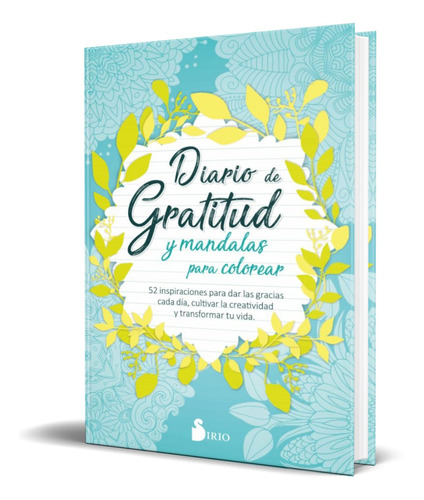 Libro Diario De Gratitud Y Mandalas Para Colorear Original