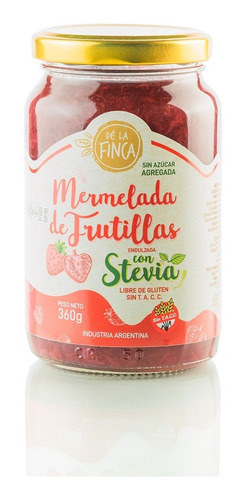 Mermelada De Frutillas De La Finca X 360gs - Sin Tacc