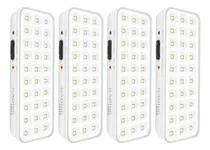 Comprar Kit X4 Luz D Emergencia Gadnic A Batería Portátiles Luminosa