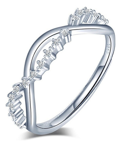 Anillo Plata 925 Infinito Ajustable Regalo Joyas