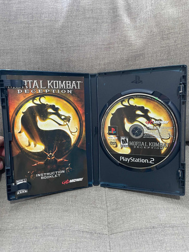 Mortal Kombat Deception Ps 2 Completo (Usado)