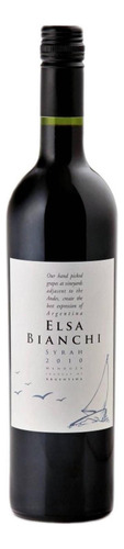 Pack De 2 Vino Tinto Bianchi Elsa Syrah 750 Ml