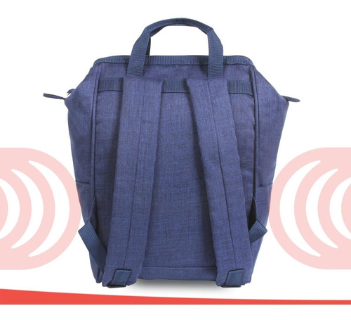 Imagem 4 de 5 de Mochila Baby Bag Casual Luxo Mickey Azul C/ Trocador Disney