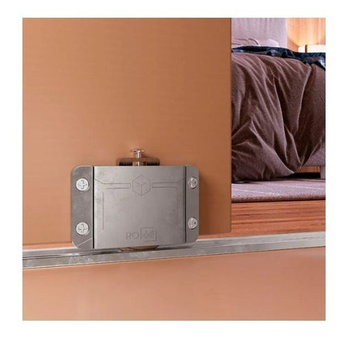 3 Kit Roldanas Ro65 Universal Prime Porta Correr - Rometal