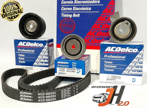 Kit Correa Tiempo Optra Designe Acdelco 100% Original Tienda
