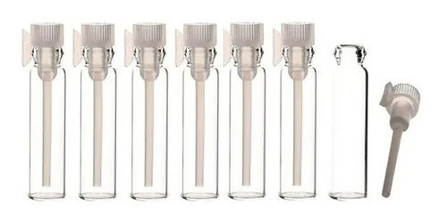 Perfumero Probador  1 Ml Vidrio Paquete X 100