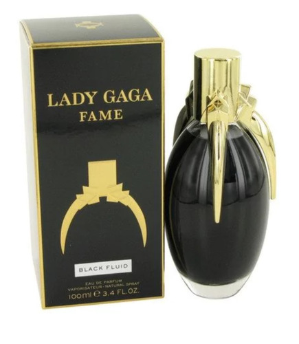 Perfume Lady Gaga Fame Black Fluid Feminino 100ml Edp