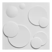 Comprar Art3d Paneles De Pared Decorativos De Pvc 3d, Anillo Blanco,