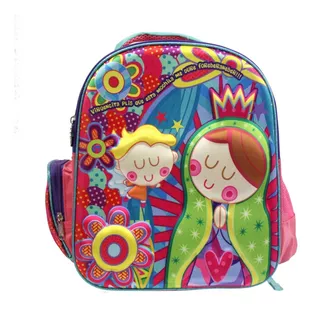 Mochila Kinder Preescolar Virgencita® 3d - Distroller