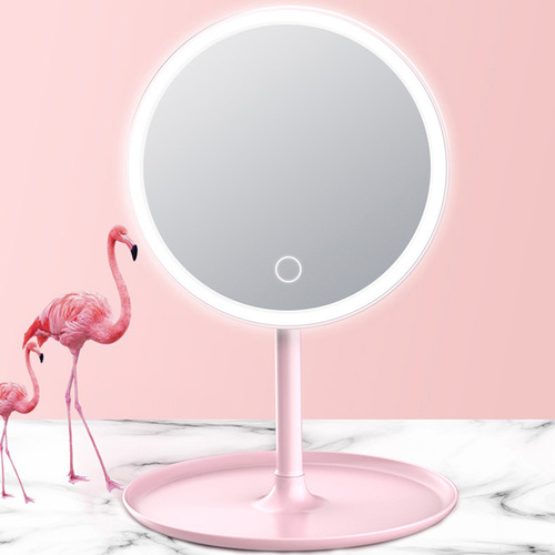 Espejo De Maquillaje Retroiluminado L-ed Con Interruptor De