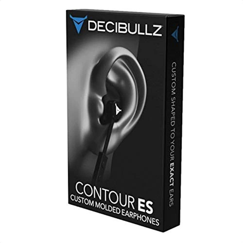 Decibullz Contorno Es Custom Moldeado Auriculares Inear Colo