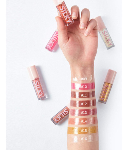 Maepeor Shimmer Glossy Lipgloss Set 8 Unidades De Brillo Lab