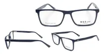 Comprar Lentes Monturas Negro Franja Azul