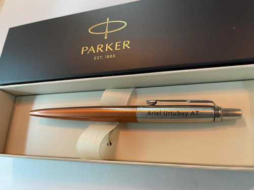 Lapicera Parker Jotter Con Grabado De Texto O Logo
