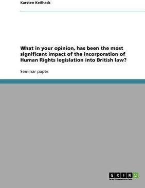 Libro What In Your Opinion, Has Been The Most Significant...